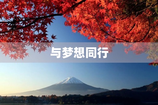 与梦想同行