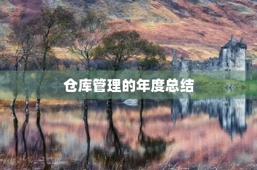 仓库管理的年度总结