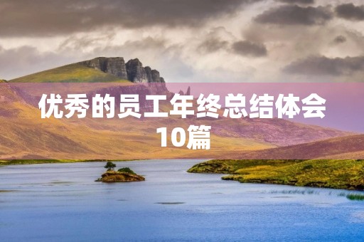 优秀的员工年终总结体会10篇 优秀的员工年终总结体会10篇