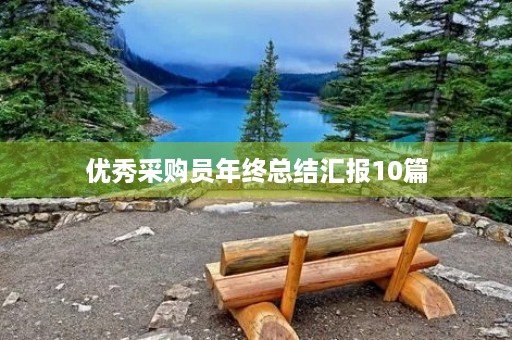优秀采购员年终总结汇报10篇 优秀采购员年终总结汇报10篇
