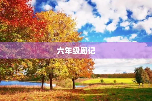 六年级周记 六年级周记