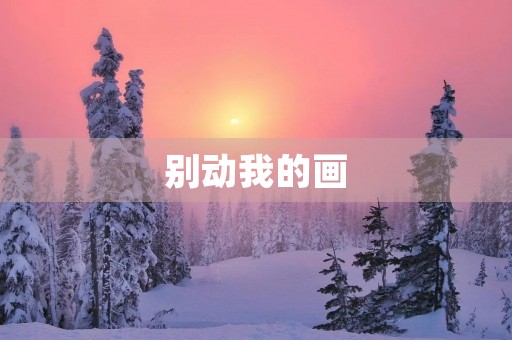 别动我的画