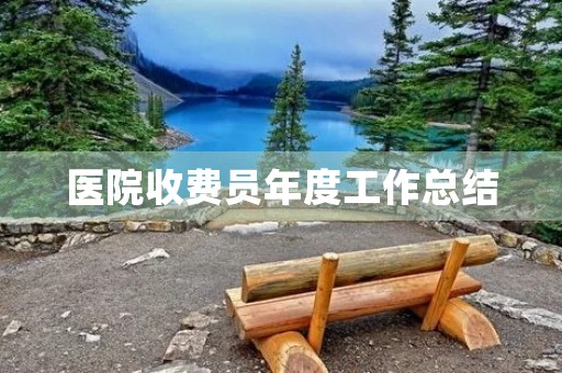 医院收费员年度工作总结