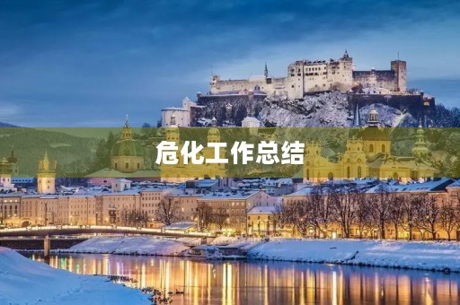 危化工作总结