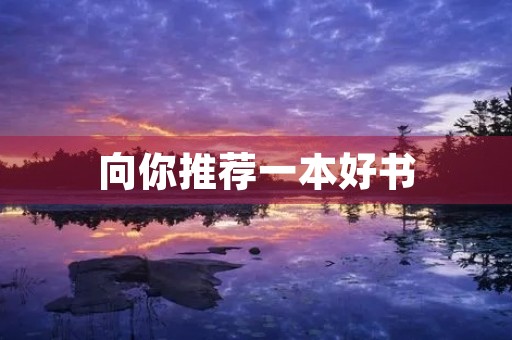 向你推荐一本好书