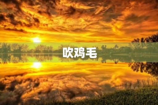 吹鸡毛 吹鸡毛