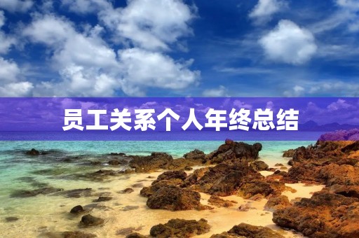 员工关系个人年终总结 员工关系个人年终总结