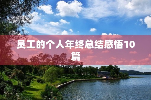 员工的个人年终总结感悟10篇 员工的个人年终总结感悟10篇