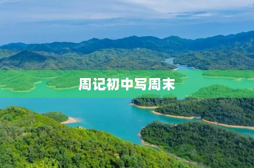 周记初中写周末