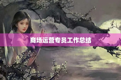 商场运营专员工作总结