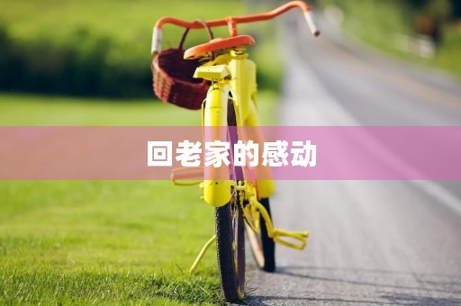 回老家的感动