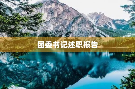团委书记述职报告
