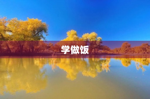 学做饭