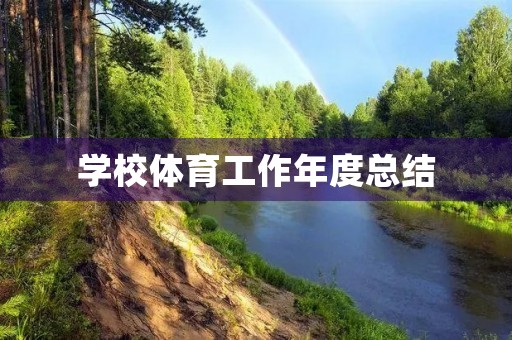 学校体育工作年度总结