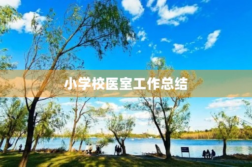 小学校医室工作总结