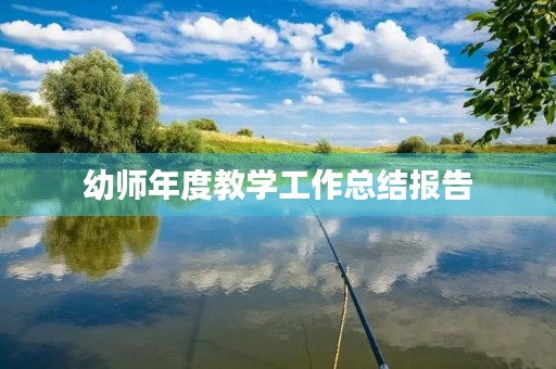 幼师年度教学工作总结报告