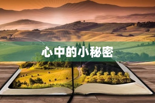 心中的小秘密
