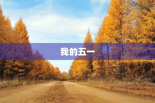 我的五一