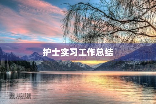 护士实习工作总结(五篇) 护士实习工作总结(五篇)