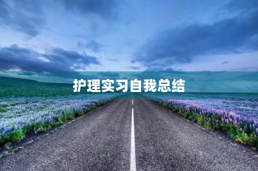护理实习自我总结
