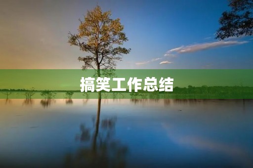 搞笑工作总结