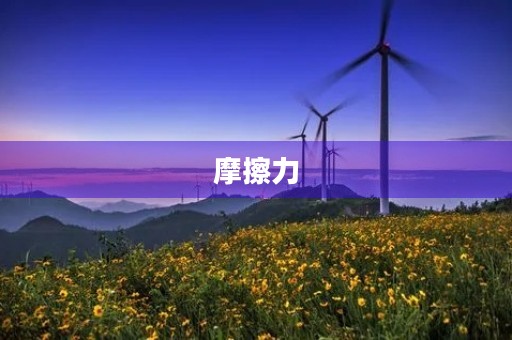 摩擦力