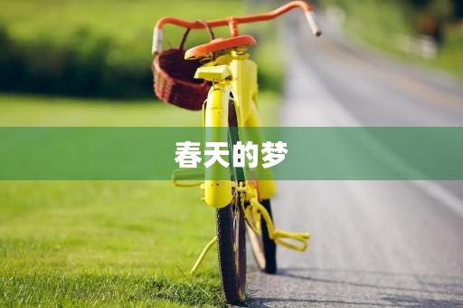 春天的梦 春天的梦