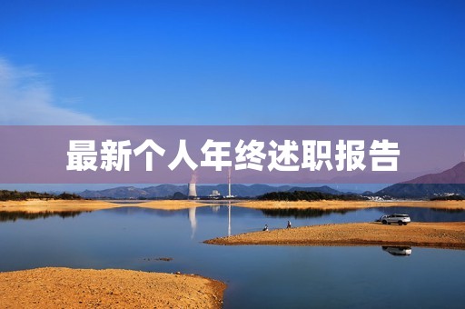 最新个人年终述职报告