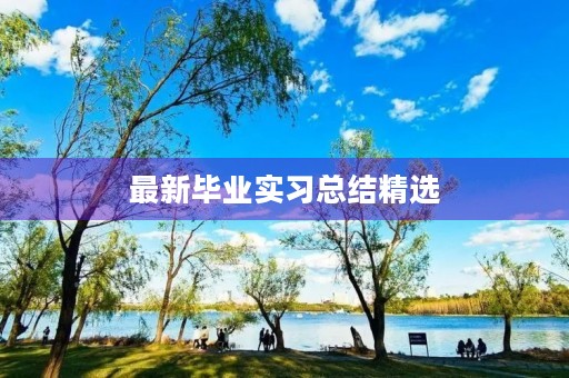 最新毕业实习总结精选