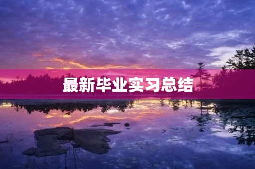 最新毕业实习总结（16篇）