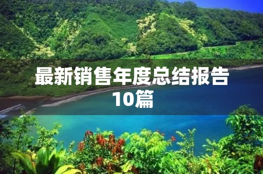 最新销售年度总结报告10篇