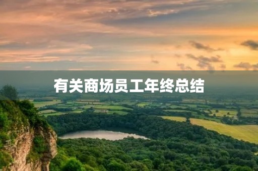 有关商场员工年终总结
