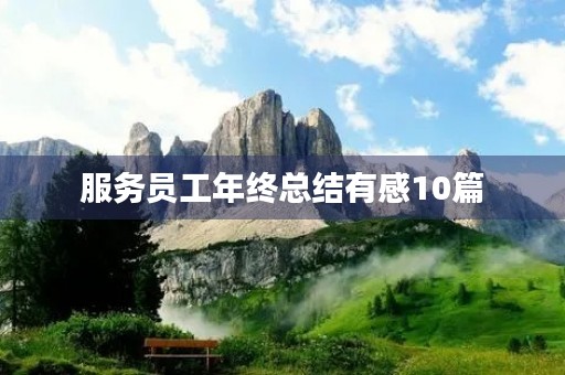 服务员工年终总结有感10篇