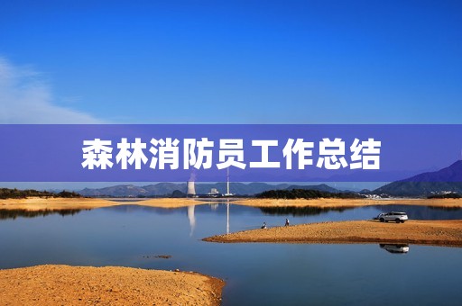 森林消防员工作总结