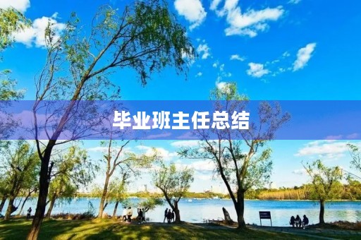 毕业班主任总结 毕业班主任总结