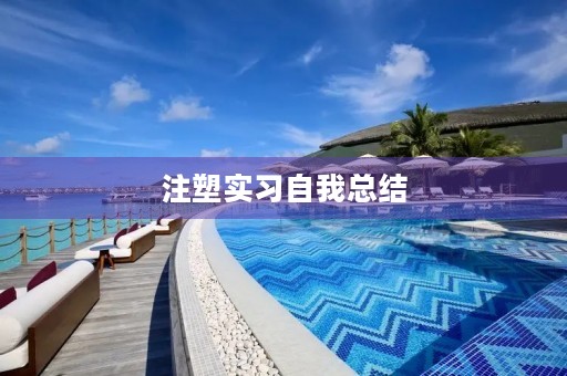 注塑实习自我总结 注塑实习自我总结