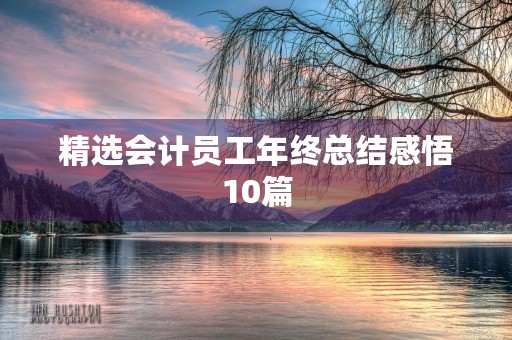 精选会计员工年终总结感悟10篇 精选会计员工年终总结感悟10篇