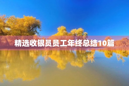 精选收银员员工年终总结10篇