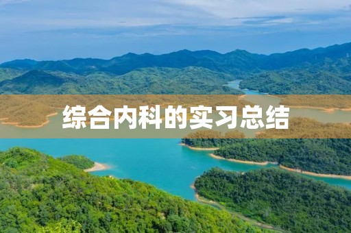 综合内科的实习总结