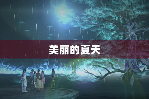 美丽的夏天