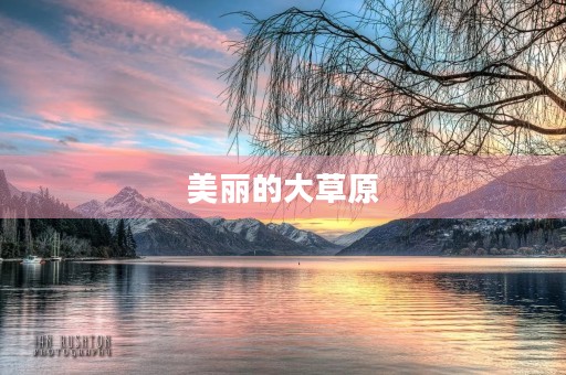 美丽的大草原