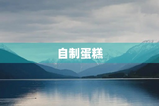 自制蛋糕