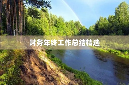 财务年终工作总结精选