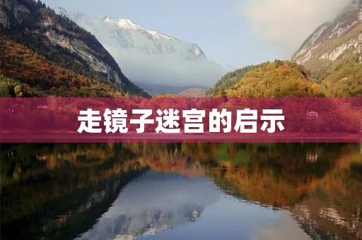 走镜子迷宫的启示 走镜子迷宫的启示