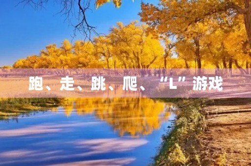 跑、走、跳、爬、“L”游戏