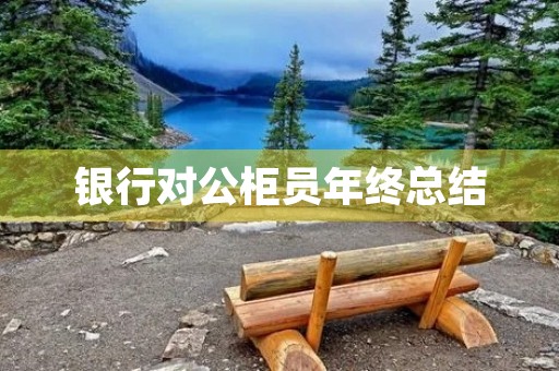 银行对公柜员年终总结 银行对公柜员年终总结