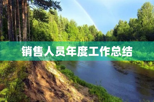 销售人员年度工作总结（7篇）