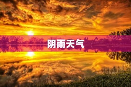 阴雨天气 阴雨天气