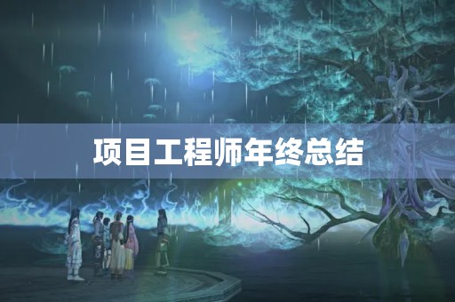 项目工程师年终总结