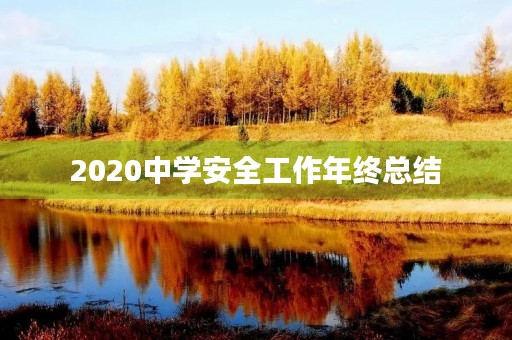 2020中学安全工作年终总结